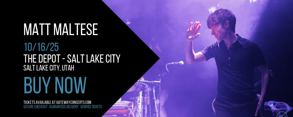 Matt Maltese at The Depot